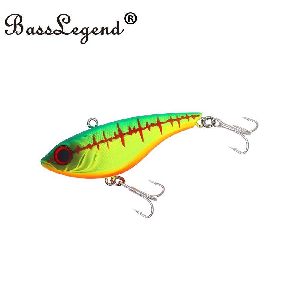 BassLegend Japan Ice Fishing Sinking Lipless Crankbait Vibration Lure VIB Sea Bass Pike Minnow Wobblers 64S 64mm 14g Z250717