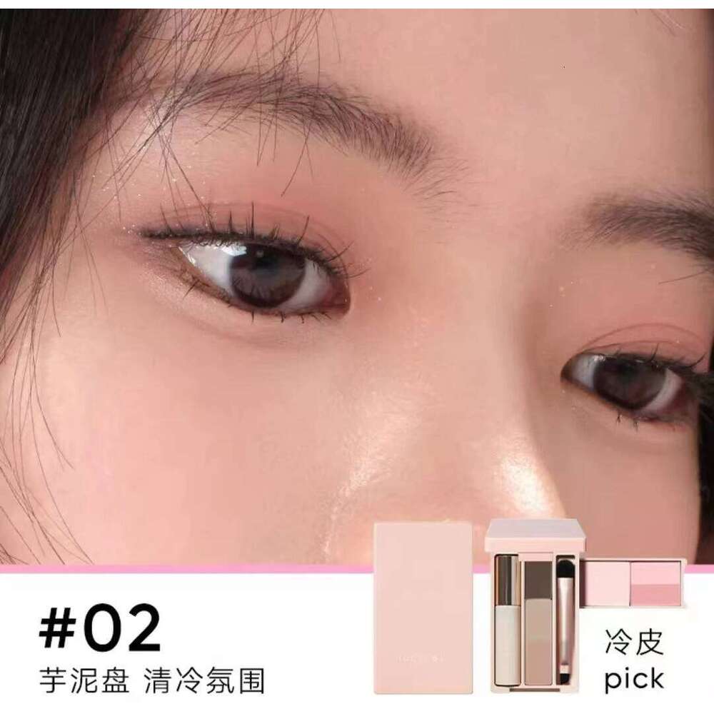 Judydoll Eyeshadow Palette All-in-One Portable Eyebrow Powder Travel Makeup Set ltiFunction Mascara Blush Contouring X250716