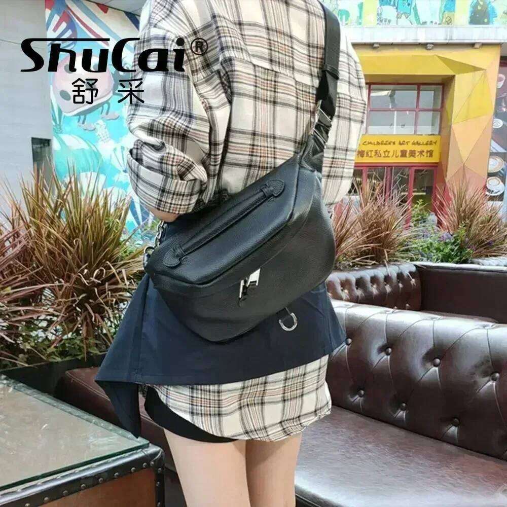 Genuine Leather Belt Waist Packs Designer Brand Quality Female Bag Fanny Pack Bags For Women