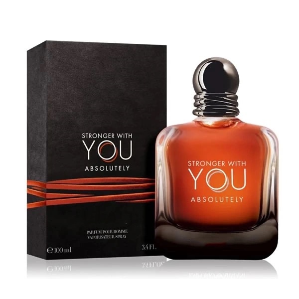 10A Designer Perfume Men Fragrance Stronger with You Absolutely Intense Eau De Parfum Man Cologne Spray Body Mist Fast Ship High Quality 100ml EDP 3.3