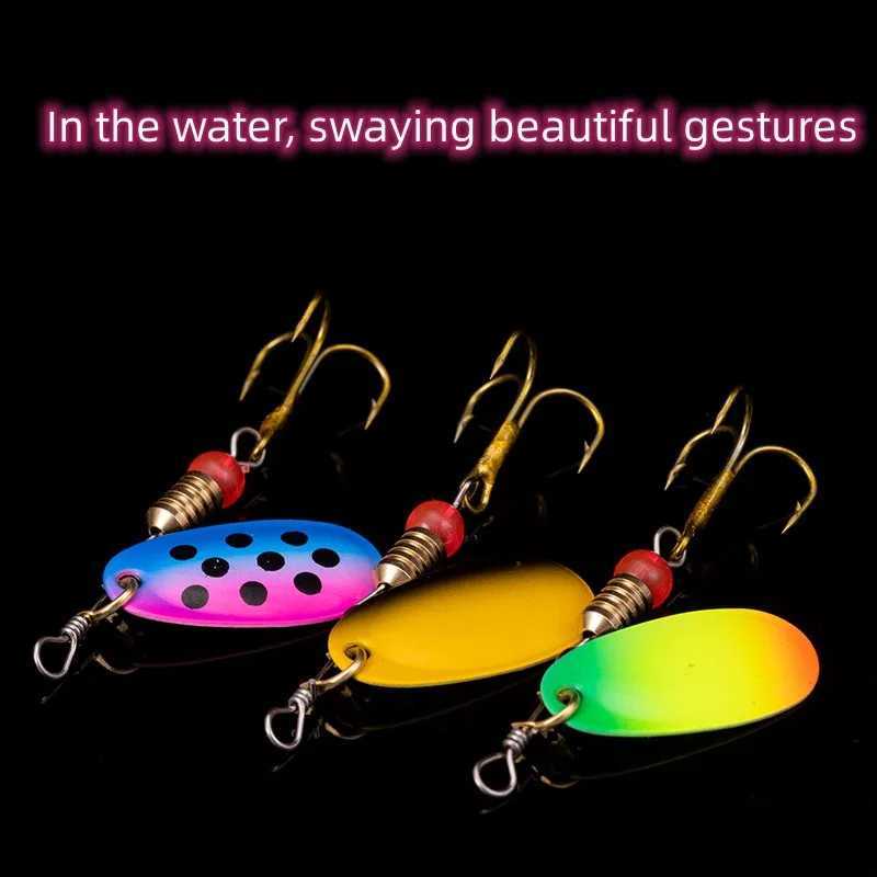 16PCS/10PCS Waterdrop Metal Spoon Spinner Fishing Lure Set with Hook Artificial Bait Kit Crankbaits for Freshwater and Saltwater Z250717
