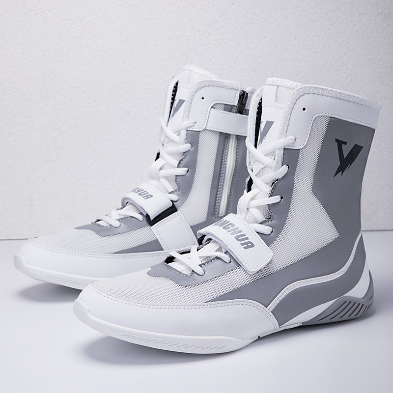 Boxing Sneakers Fitness Comfort Non slip Competition Shoes Indoor Mens Trainers Non slip Breathable Wear resistant