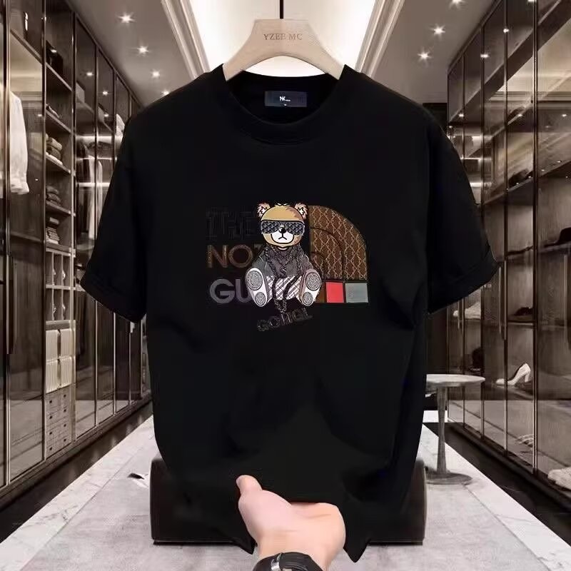 Free shipping designer T-shirt short sleeved men and women loose casual printed half sleeved top Easy Vibrant Colors Lightweight Feel