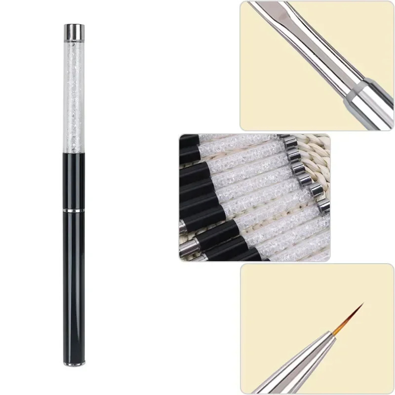 Nail Art Brushes Nail Enhancement Pen Carving Colorful Painting Flower Pen Nails Tool Line Drawing Pen Manicure Tools Nail Brush 250716
