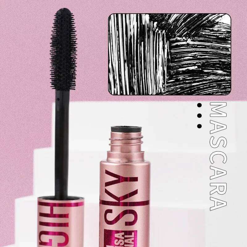 4D Lengthening Waterproof Thick Curling Lasting Extension Black Mascara Natural Eyelash Enhance Cosmetics Makeup X250717