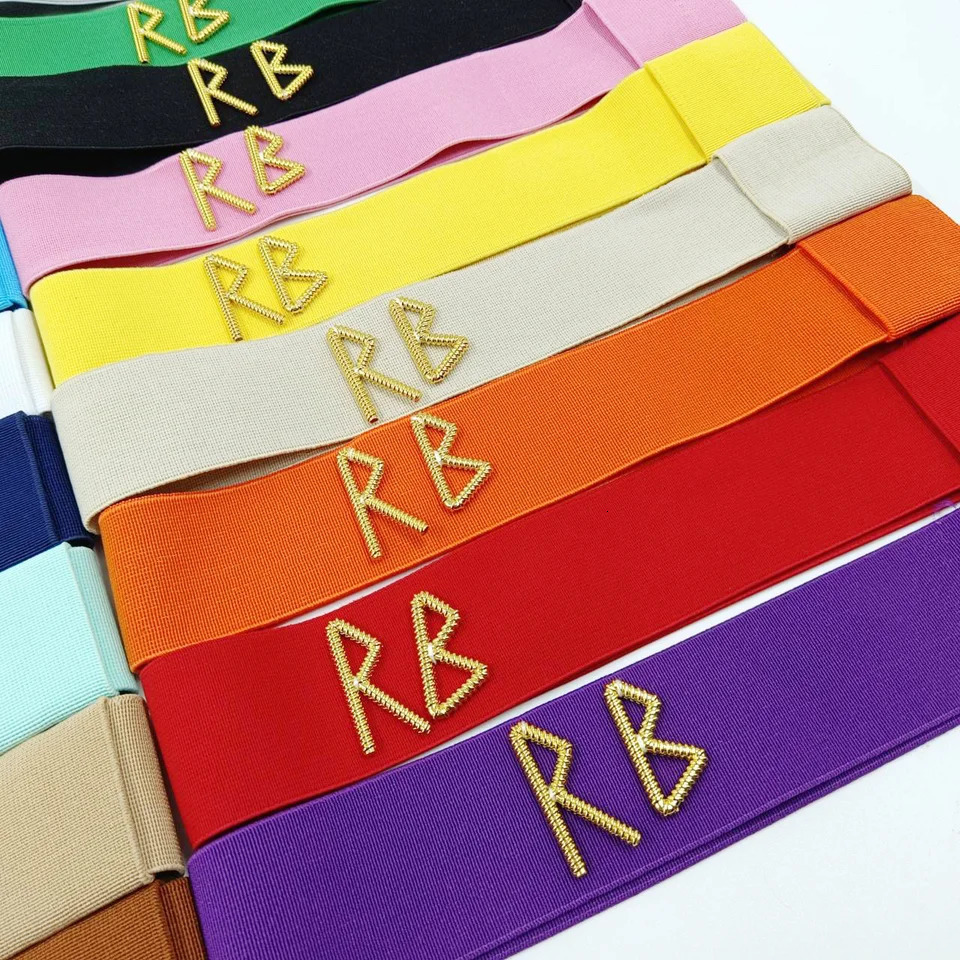 Various letters DIY Fedora and straw hat accessories rhinestone elastic band Letter wholesale accessories in various colors 250716