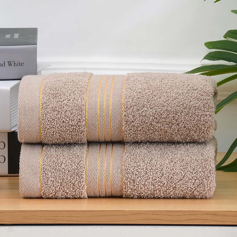 8 pieces of pure cotton Towels Sets Home Bath Towels Adults Face Towel Thick Absorbent Luxury Bathroom Towels Toalha De Praia