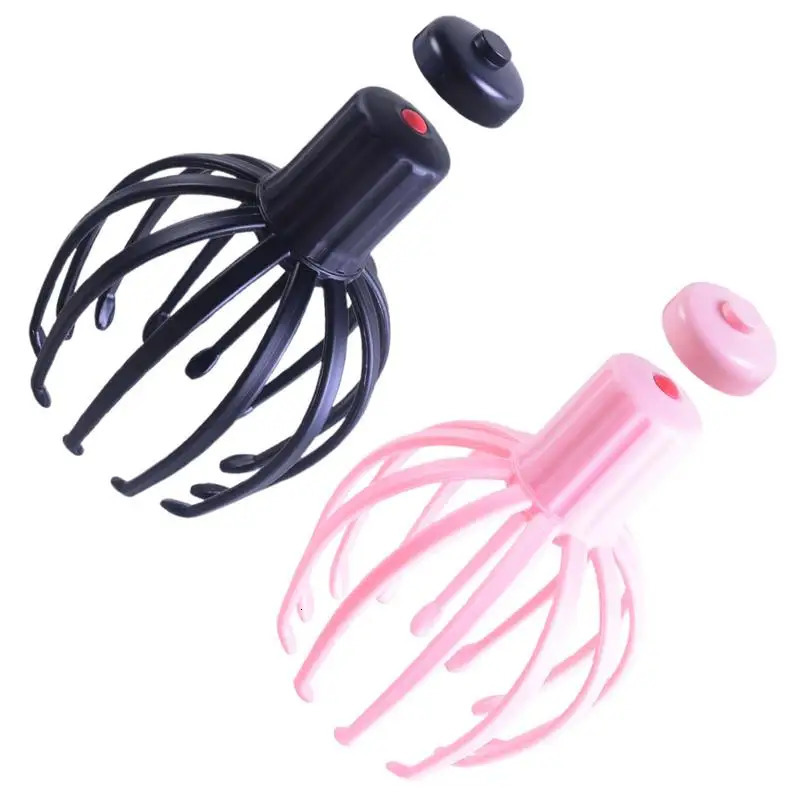 Head Massager Neck Massage Octopus Scalp Stress Relax Healing rechargeable PVC Health Care Tool Body Head Massage Beauty Tool 250716