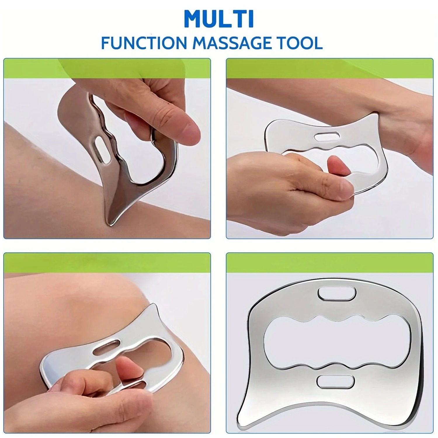 Stainless Steel Gua Sha Muscle Scraper Tools Myofascial Tools Lymphatic Drainage Massager Soft Tissue Massage Tools 250716