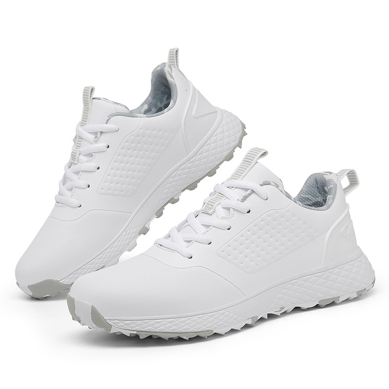Golf Casual Fashion White Breathable Comfortable Sports Low-top Lace-up Women's Shoes ddmysaturn