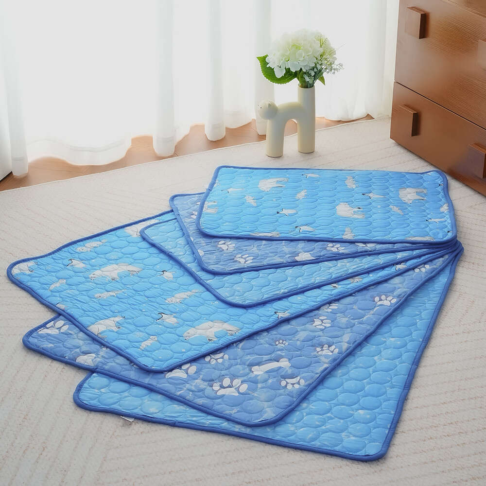 Summer Bed Dog Ice Silk Cat Cooling Mat Pet Supplies Dog Kennel