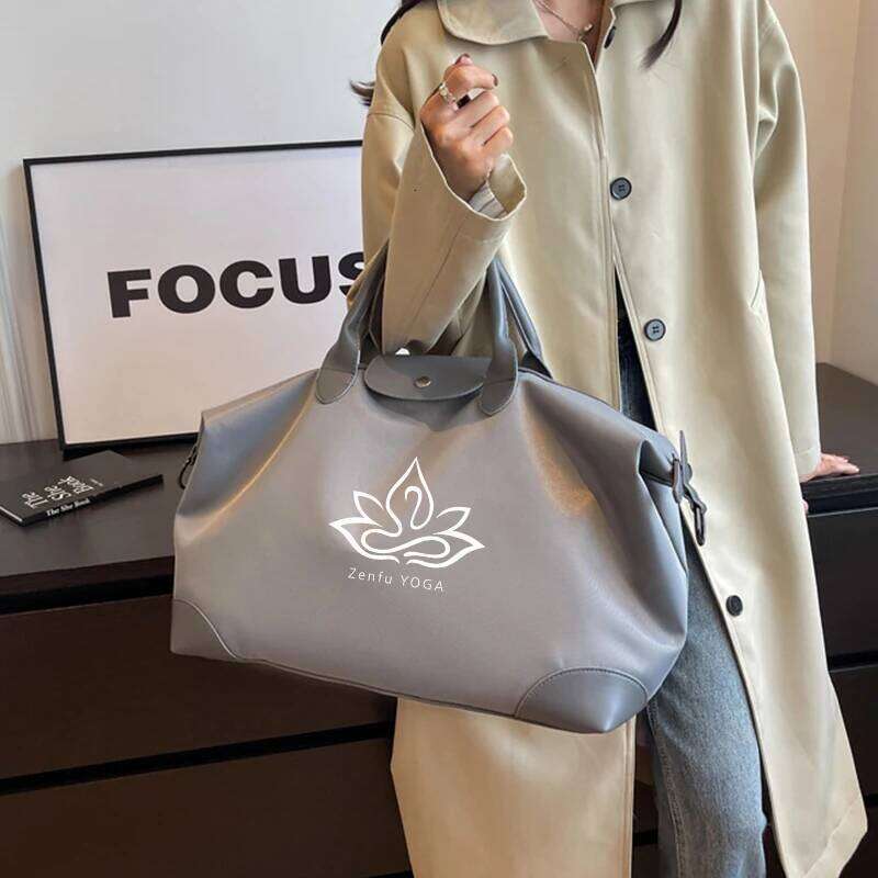 Dry and Wet Separation Yoga Sport Bag custom Large Capacity Journey Handbag DIY print photo Gym gift bag Travel Bags