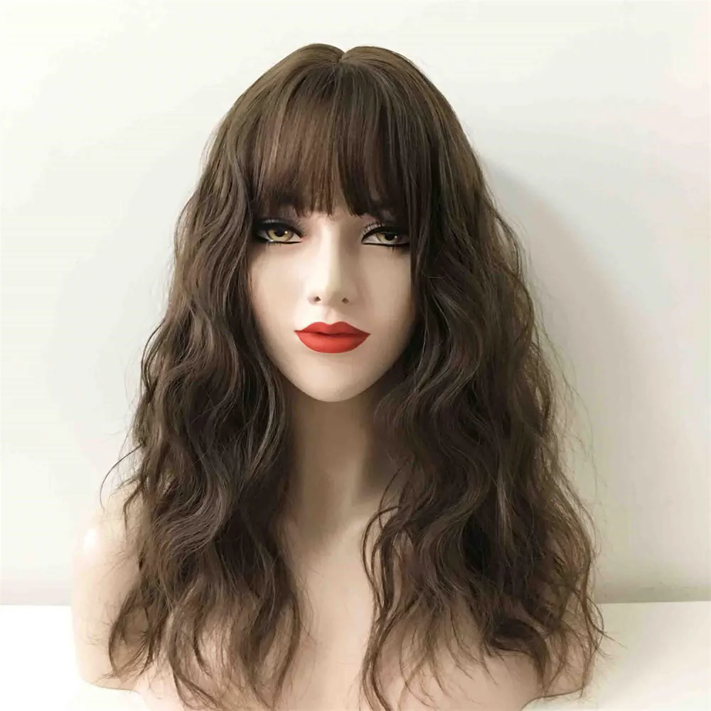 Natural Long Soft Brown Glueless Body Wave full lace Human Hair Wig Baby Hair HD Lace European Hair Preplucked