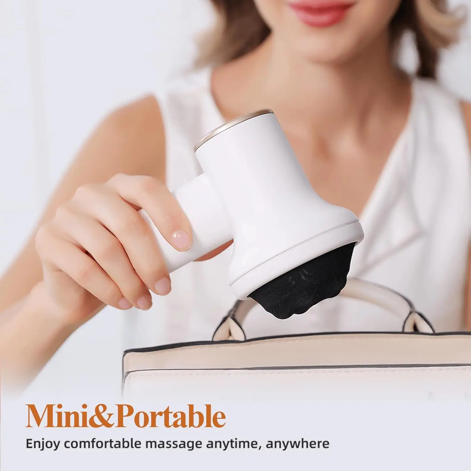 Electric massager with 8 massage heads for tummy legs and hips to help shape the body relax the body and relieve stress. 250716