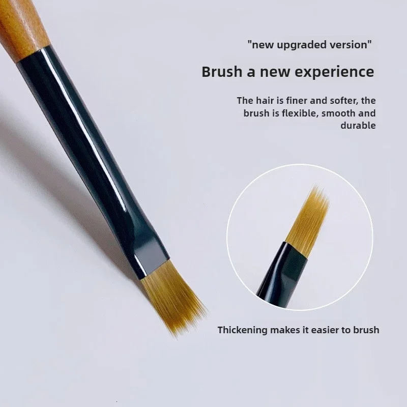 Gradient Nail Art Brush Acrylic Nail Ombre Pen DIY UV Gel Brushes Painting Drawing Flowers Nails Brush Manicure Tools for Salon 250716