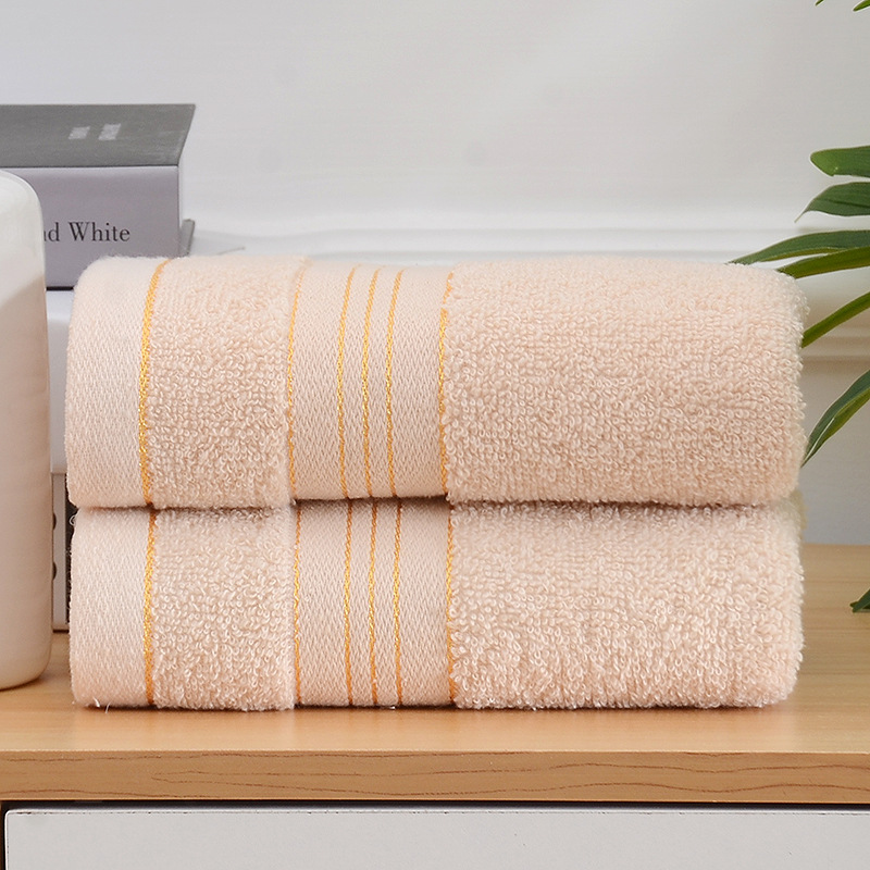 8 pieces of pure cotton Towels Sets Home Bath Towels Adults Face Towel Thick Absorbent Luxury Bathroom Towels Toalha De Praia