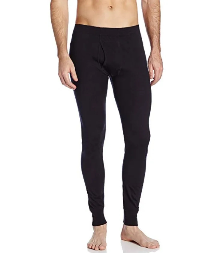 100% Merino Wool Base Layer Bottoms Pants Men Merino Wool Thermal Underwear Long Johns Merino Men Wool Warm Baselayer Bottom 250715
