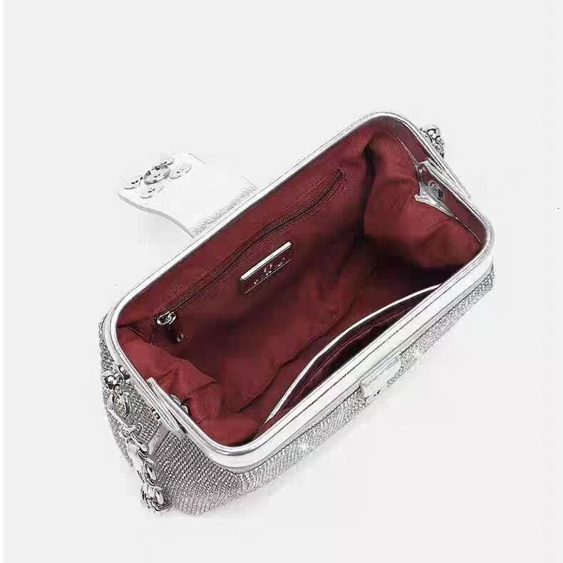 Designer Bags, Fashionable Luxury Bags, New Style Socialite Evening Gowns, Handbags, Diamond-encrusted Banquet Chain Bags And Diamonds For Women