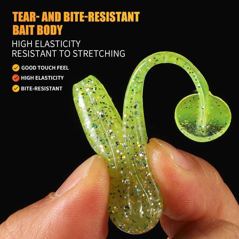 2021 Supercontinent shiner 50mm 75mm 100mm soft Artificial Bait easy for hooking up big pike Z250717