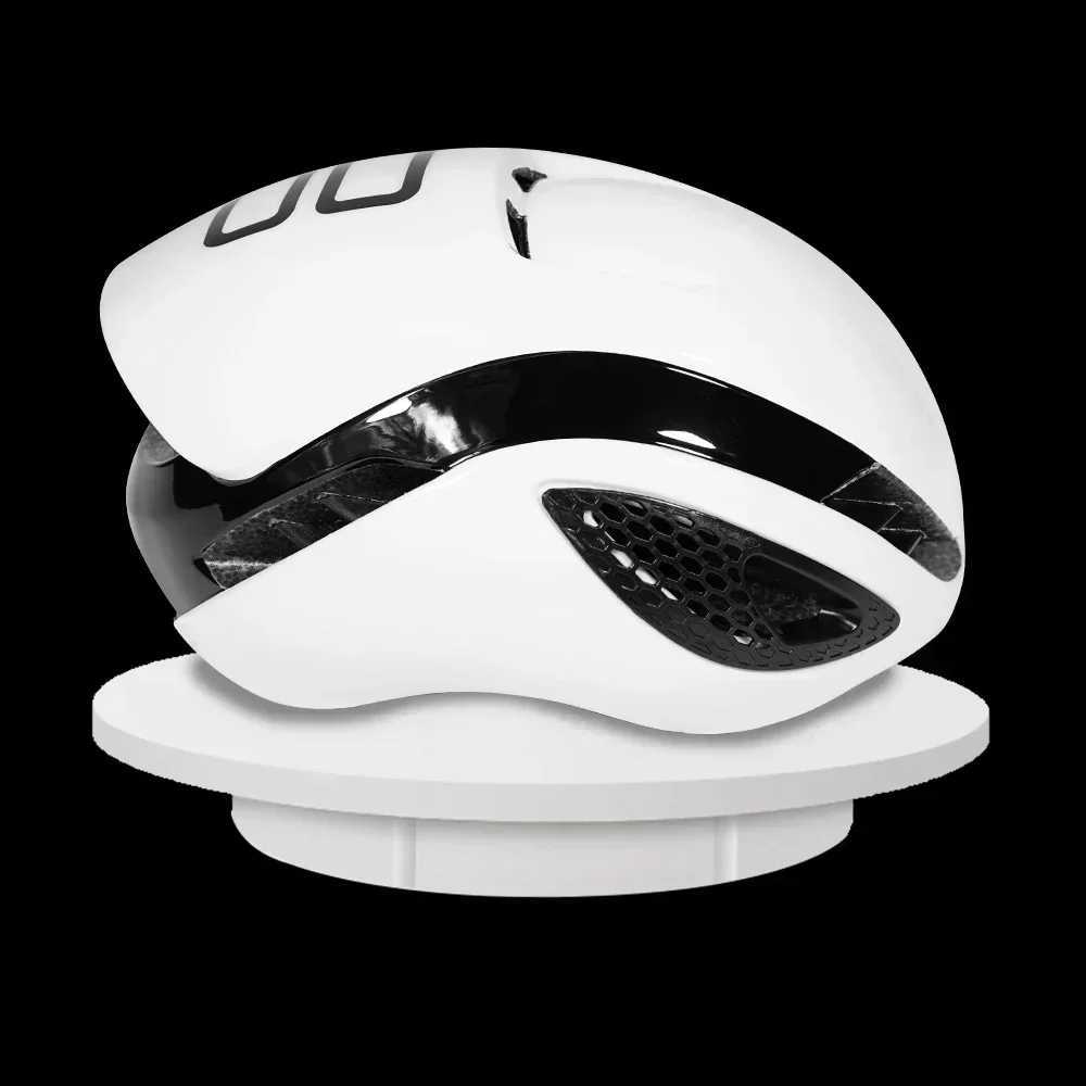 Bike Helmet Ultra Light Hard Hat TT Time Trial Riding Race Road Bike Helmet Cycling Helmet Unisex Cycling Outdoor Mountain Road Z250717