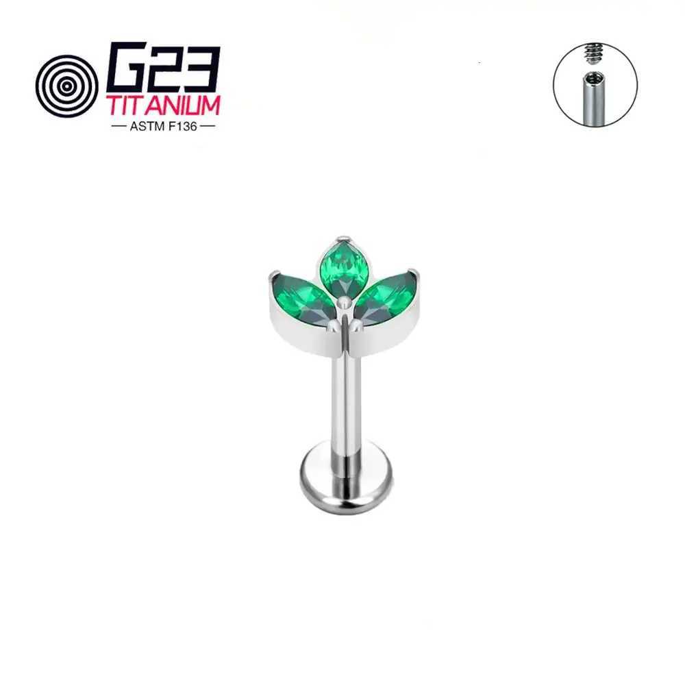 G23 Titanium ASTM F136 Stud Ear Tragus Cartilage Ear Stud Lobe Nose Helix Daith Piercing Jewelry y250715