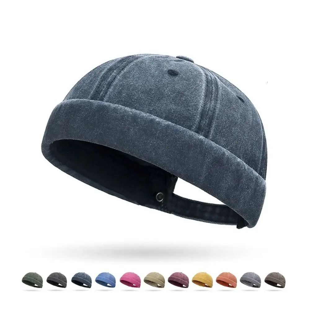 Fashion Hip Hop Beanie Street Hat Men Skullcap Women Spring Brimless Baggy Melon Cap Cuff Docker Fisherman Beanies Hats 250715