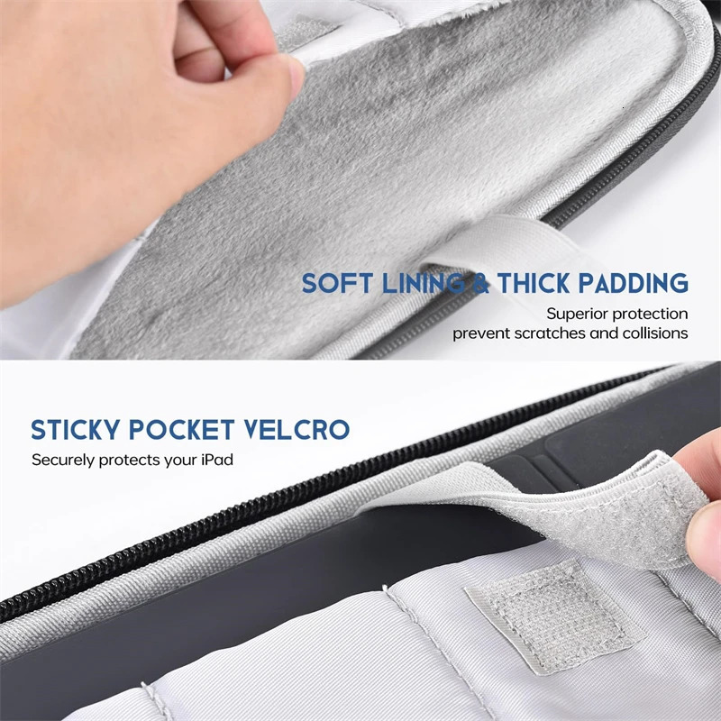 Waterproof Shockproof Handle Bag Laptop Sleeve Case for Air 11 12 13 13.6 Inch M4 M3 M2 Chip Mac Book Cover Accessories 250716