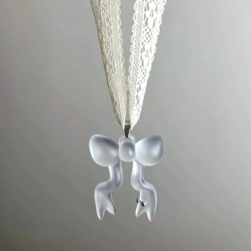 Lace Necklace Choker Bowknot Adjustable Cute Trendy Neck Accessories for Women Men Jewelry 250716