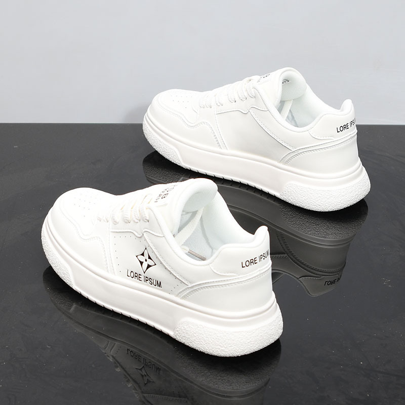 Designer Casual Shoes for men free shipping New fashionable versatile thick soled height increasing shoes yellow white green