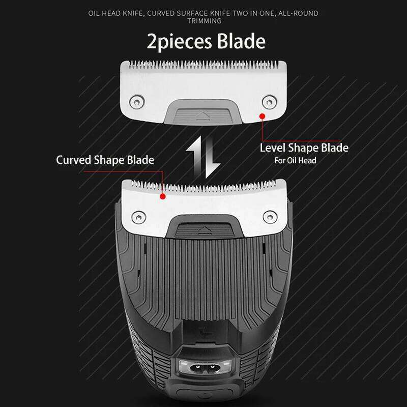 Kemei Km-6036 Self-Haircut Clipper Wet Or Dry Electric Trimmer For Men Washable Hair Cutter Rechargeable Home Use