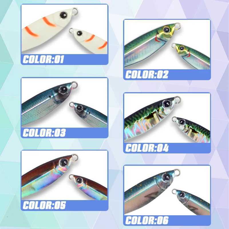 Magic Works New 2024 Lures For Fishing Artificial Bait 10G 15G 20G 30G 40G Fishing Supplies Fish Bait Sea Jigs Woblery Saltwater Z250717