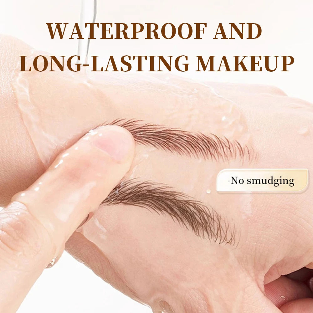 QXQY Slim Blade Tip Eyebrow Pencil Waterproof And Easy to Coloring Creates Natural Three-dimensional Wild Eyebrows 250712