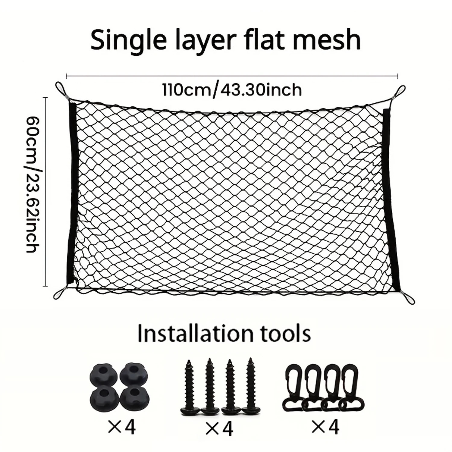 Pet Dog Isolation Net for Car Trunk Elastic Safety Barrier with Mesh Pet Protection Cover Dog Car Travel Accessories 250715