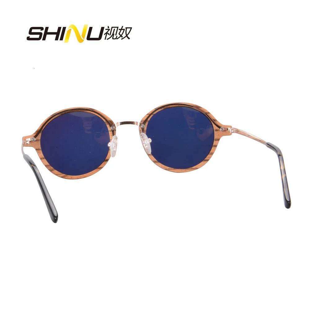 Cat Eye Wooden Women Sunglasses Polarized Ladies Fashion Eyeglasses Color Lenses with Uv 400 Zebra Wood Handmade