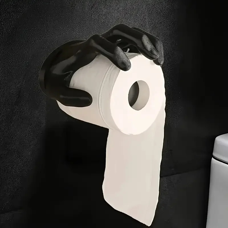 1Pc Novel Gothic Style Black Witch Hand Bathroom Toilet Paper Decoration Box Creative n Home Craft 250716