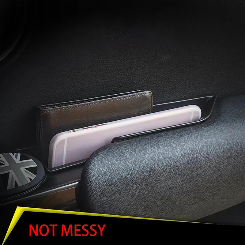 Storage Box For Mini Cooper F56 F55 For Car Door Handle Support Front And Rear Hold Phone Key Seat Organizer Box Car Accessorie 250715