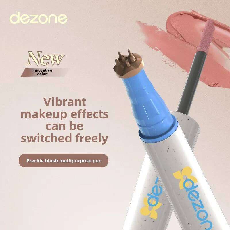 DEZONE Blush Pencil Long Lasting Waterproof Natural Looking Freckle Pen Fake Freckles Stamp 2 In 1 Sunkissed Makeup X250716