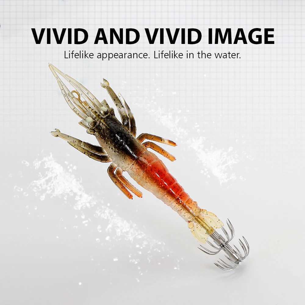 TOLU 2024 New Soft squid bait 9.8g/10cm 5pcs/pack Luminous squid Jig Fishing Lure Artificial bait For Webfoot Octopus Cuttlefish Z250717