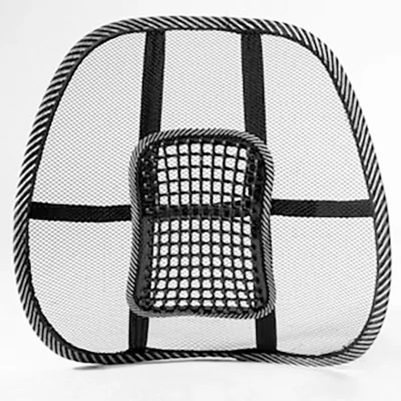 Car seat backrest cushion mesh lumbar backrest ice silk mesh breathable lumbar support parts- making it easier for you to drive 250715