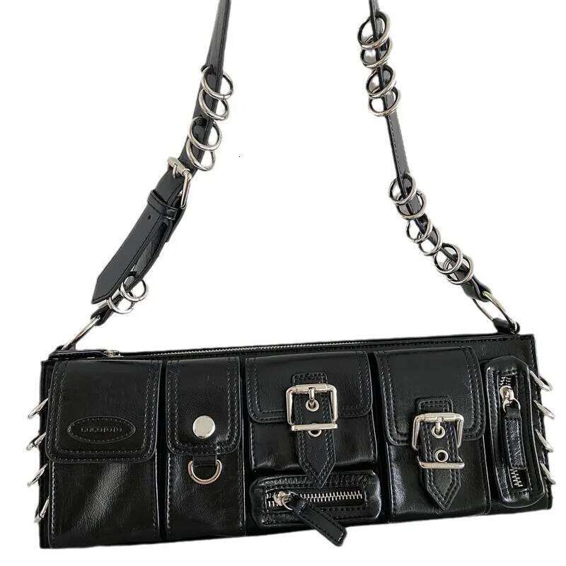 Vintage Handbags For Women Half-moon Leather Hasp Shoulder Crossbody Bag Designer Ladies Underarm Bags Hobo 2024 Fashion