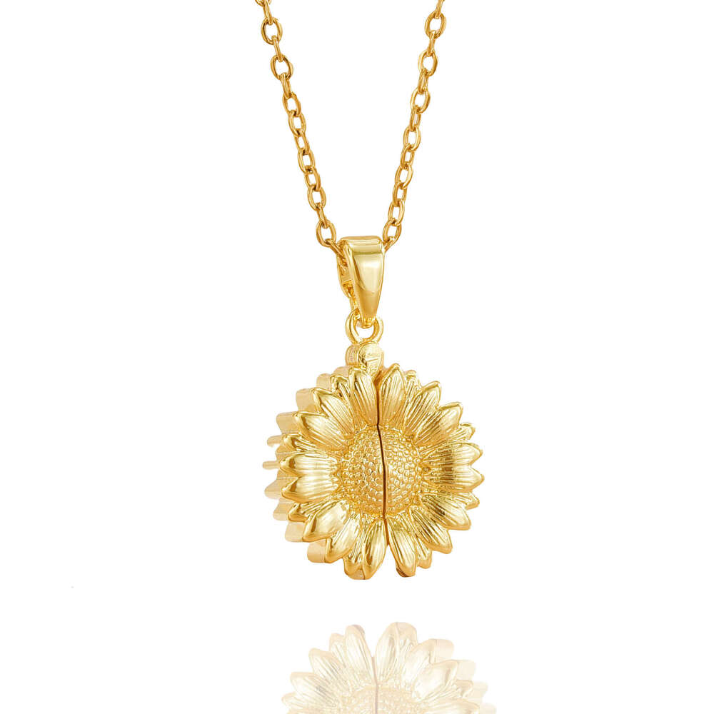 New Suower Necklace Open Pendant Engraved YOUARE MY SUNSHINE You Are My Sunshine 614