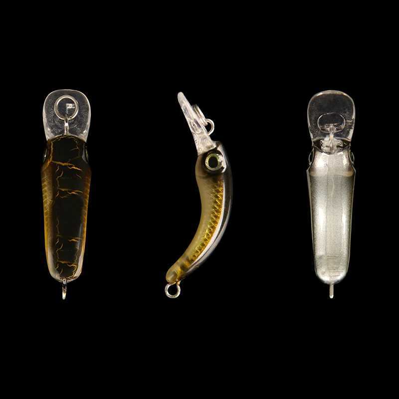 LETOYO Floating Injured Fishing Lure 40mm 1.2g Micro Lures Artificial Minnow Bait Wobblers For Trout Bass Perch Z250717