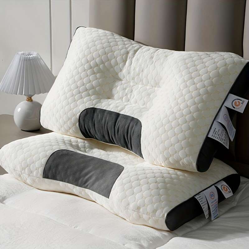 1 Piece Knitted SP Cervical Protection, Sleep Massage Core, Home Moisture Absorption Breathable Bedding Living Room Bedroom Decorative Pillow