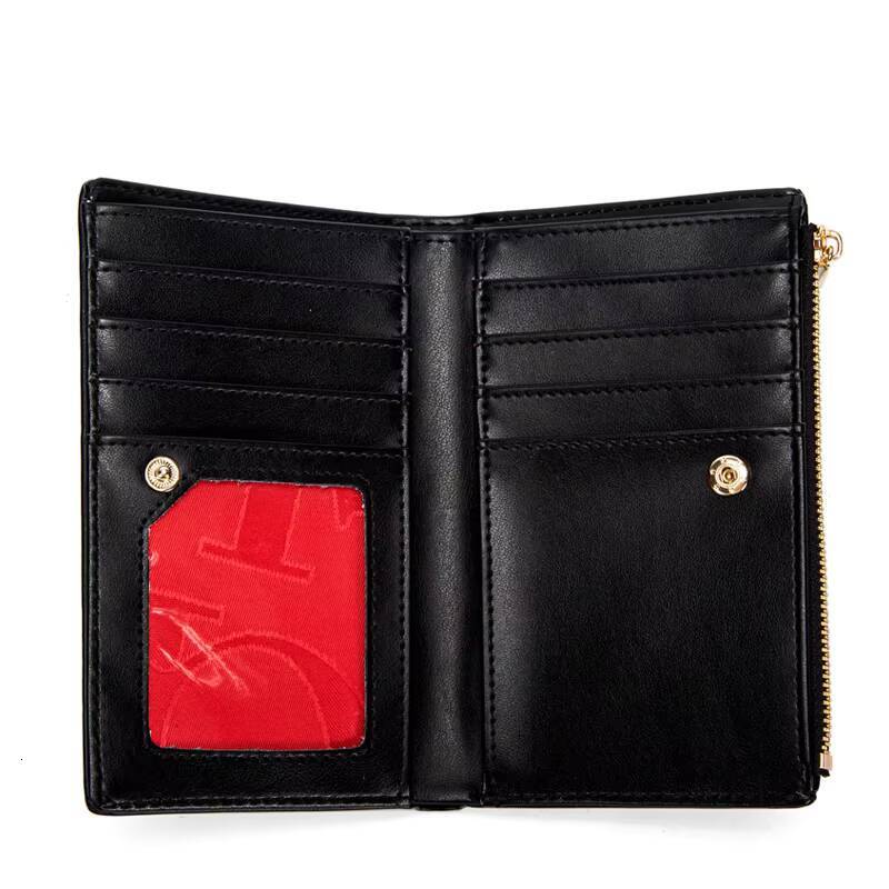 Vintage Style Classic Fashion Letter Print Womens Portable Long Wallet Simple Exquisite Workmanship ddmynov