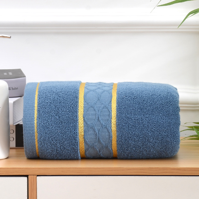 2 extra-large 100% pure cotton bath towel for adults unisex highly absorbent suitable for cycling and available for customization