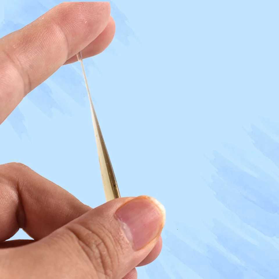 50PCS Micro Soft 0.35g/35mm T-tail Worm Lure Small Artificial Bait Jig WobbLErs Bass Pike Fishing TackLE Z250717