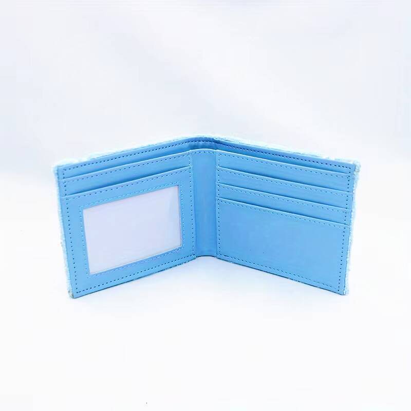 Towel Fabric Embroidered Anime Fashion WalletWomens Cute WalletShort 80 off Wallet ddmynov