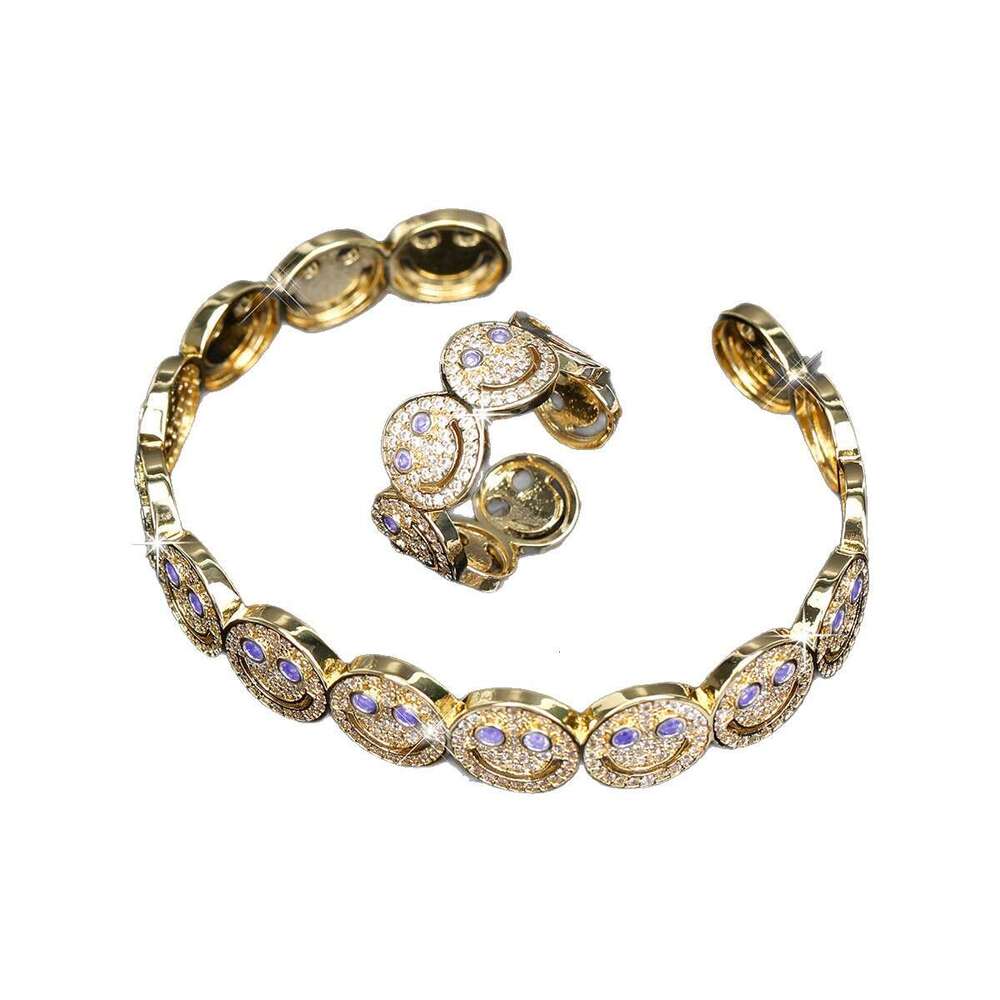 Internet Celebrity Classic Fashion Ins Style Smiley Face Creative Design Bracelet Jewelry