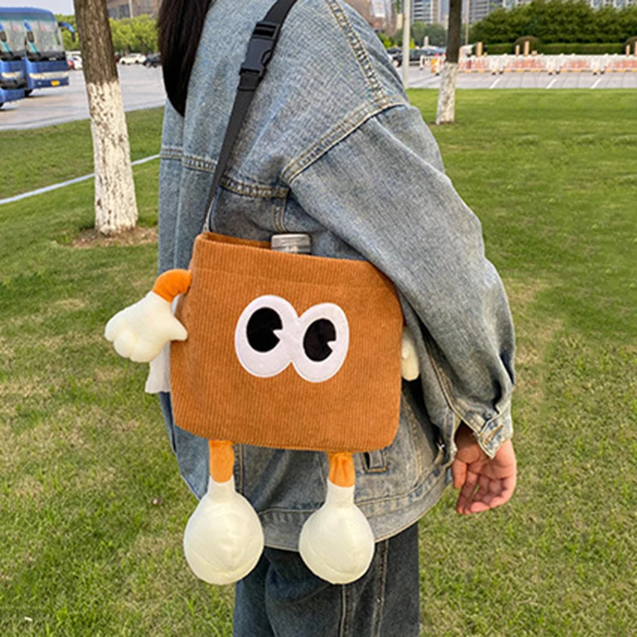 Car Trash Can Tissue Box Cartoon 2-in-1 Car Umbrella Storage Bin Auto Seat Back Hanging Storage Bag Backseat Cup Holder 250715