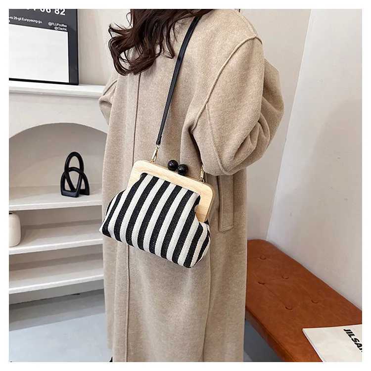 Women Bags Euro-America Style Cotton Fabric Flap Ladylike Dot Hasp Soft Shoulder Bags Purse MINI Bag Phone Bag Designer Bags